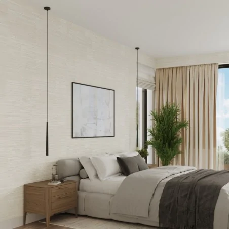 Lampy-sufitowe - lampa wisząca 3 tuby czarne g9 bliss 3p sollux sl.1463 