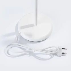 Lampki-biurkowe - lampa biurkowa pastelo biała sollux sl.1468 