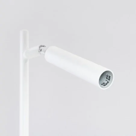 Lampki-biurkowe - lampa biurkowa pastelo biała sollux sl.1468 