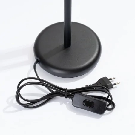Lampki-biurkowe - lampa biurkowa czarna minimalistyczna pastelosollux sl.1469 
