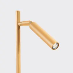 Lampki-biurkowe - lampa na biurko złota pastelo sollux sl.1470 