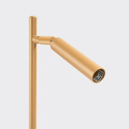 Lampki-biurkowe - lampa na biurko złota pastelo sollux sl.1470 