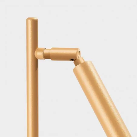 Lampki-biurkowe - lampa na biurko złota pastelo sollux sl.1470 