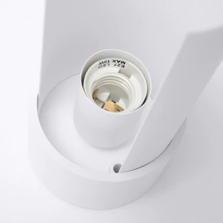 Lampki-biurkowe - lampa biurkowa flash biała sollux sl.1675 