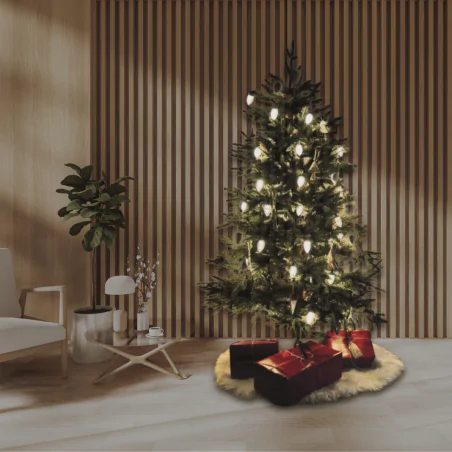 Oswietlenie-choinkowe - lampki na choinkę led w stylu retro szyszki z ciepłym światłem 