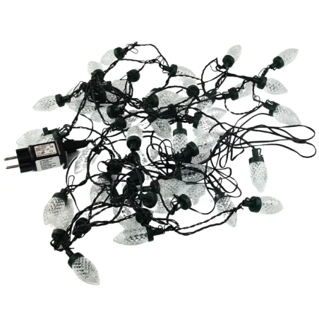 Oswietlenie-choinkowe - lampki na choinkę led w stylu retro szyszki z ciepłym światłem 