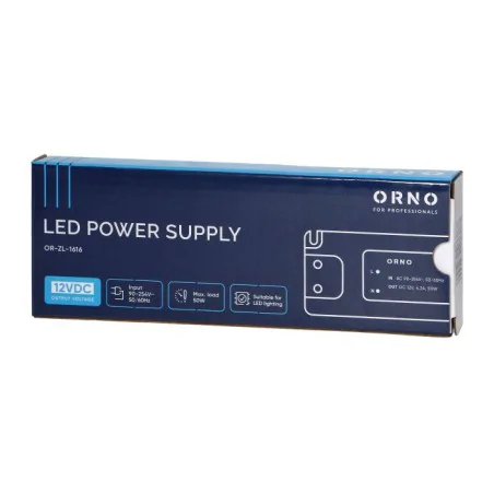 Zasilacze-led - zasilacz do systemów led 12vdc o mocy 50w ip20 or-zl-1616 orno 