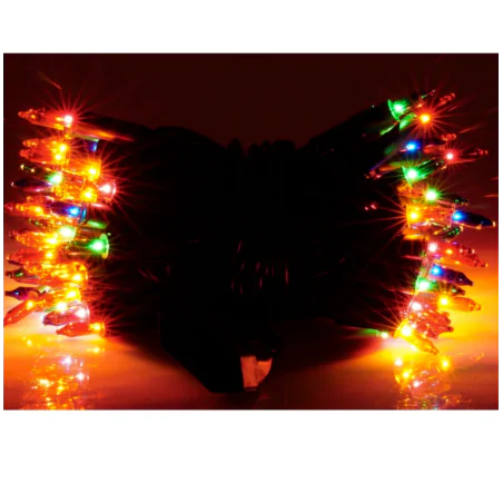 Oswietlenie-choinkowe - światełka choinkowe żarówkowe kolorowe 100szt do wewnątrz rum-lux 