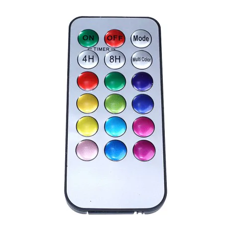 Lampki-nocne - lampka nocna led biała z kolorowym światłem na pilota sl-1  Lampki-nocne - lampka nocna led biała z kolorowym światłem na pilota sl-1