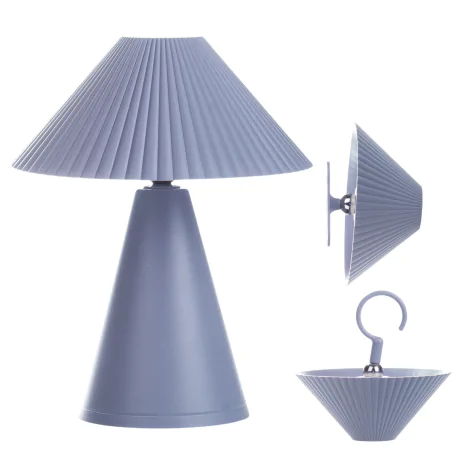 Lampki-nocne - kinkiet led lampka nocna i wisząca szara w jednym sl-2 