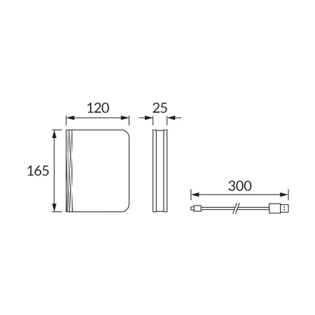 Lampki-biurkowe - lampka na biurko led w kształcie książki z delikatnym światłem album 
