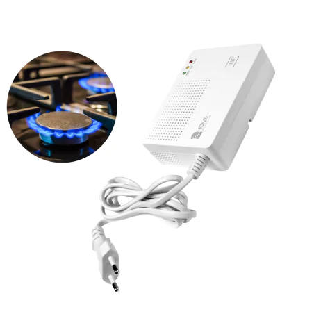 Czujniki-gazu - czujnik gazu ziemnego przewodowy czujka do kuchenki gazowej gd-04a4 eura-tech 