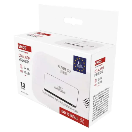 Czujniki-czadu - detektor tlenku węgla czujnik czadu co na baterie p56402pl 