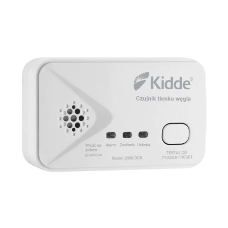 Czujniki-czadu - czujnik czadu detektor tlenku węgla na baterie kidde 