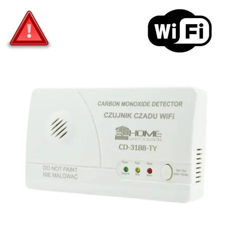 Czujniki-czadu - czujnik czadu na baterie detektor co z wifi na aplikację eura 