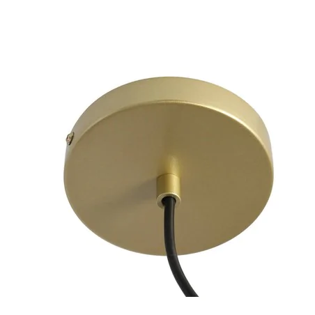 Lampy-sufitowe - lampa sufitowa wisząca biała kula z metalową konstrukcją cordel 31-73457 candellux 