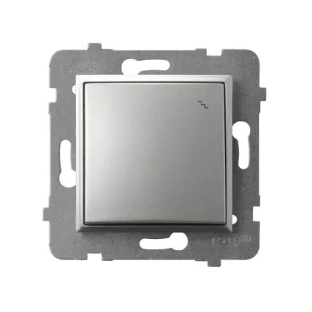 Wylaczniki-schodowe - włącznik schodowy srebrny łp-3u/m/18 aria ospel 