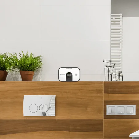 Czujniki-czadu - czujka czadu na baterie detektor tlenku węgla z termometrem a21a454 eura 