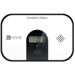 Czujniki-czadu - czujka czadu na baterie detektor tlenku węgla z termometrem a21a454 eura 