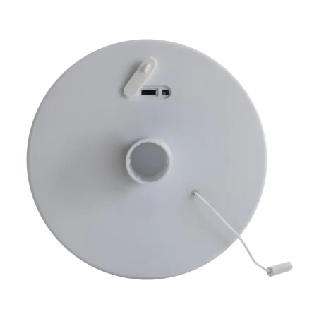 Lampki-nocne - lampka stołowa led z usb biała z regulacją jasności basta 04626 ideus 