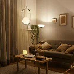 Lampy-sufitowe - lampa sufitowa wisząca czarna żyrandol kula cordel 31-10148 candellux 