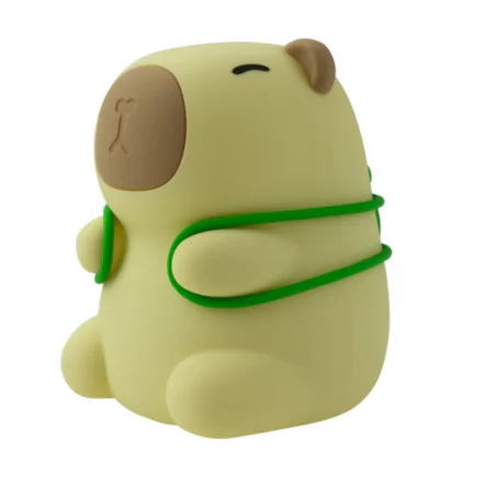 Oswietlenie-do-pokoju-dzieciecego - lampka nocna led dla dziecka świecąca kapibara do pokoju niemowlaka interblue 