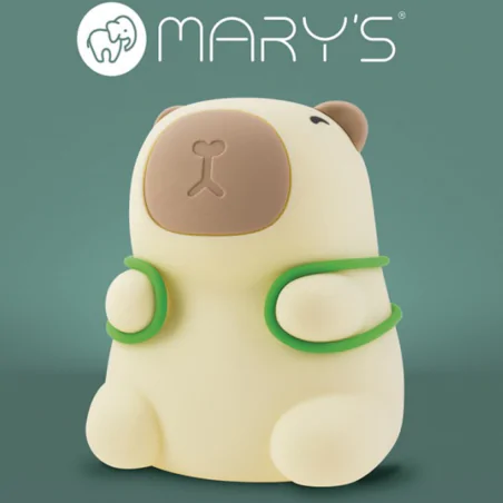 Oswietlenie-do-pokoju-dzieciecego - lampka nocna led dla dziecka świecąca kapibara do pokoju niemowlaka interblue 