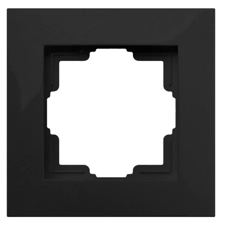 Ramki-pojedyncze - ramka pojedyncza do serii carla czarna 1771-00 elektro-plast 