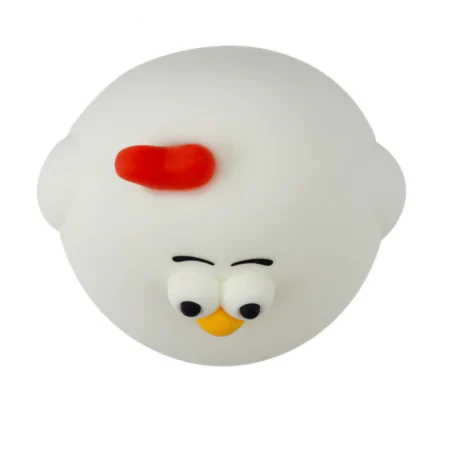 Oswietlenie-do-pokoju-dzieciecego - lampka nocna led dziecięca ciepłe światło kura do zasypiania interblue 