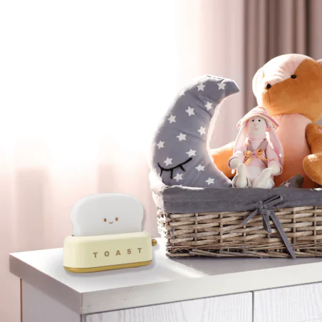 Oswietlenie-do-pokoju-dzieciecego - lampka nocna led dziecięca na usb toster interblue 