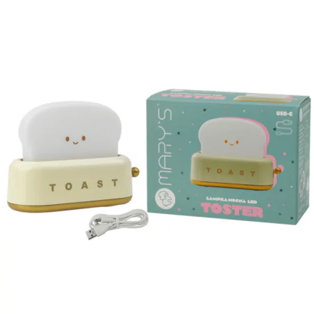 Oswietlenie-do-pokoju-dzieciecego - lampka nocna led dziecięca na usb toster interblue 