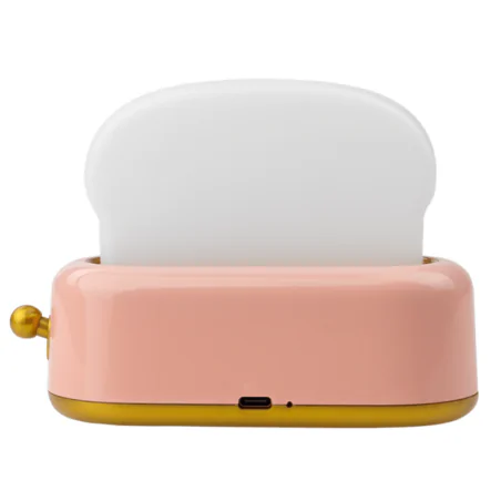 Oswietlenie-do-pokoju-dzieciecego - lampka nocna led dla dzieci różowy toster dla dziewczynki interblue 