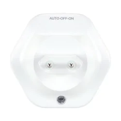 Lampki-do-kontaktu - lampka nocna led do gniazdka z usb a+c biała ozil 04535 ideus 