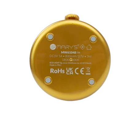 Lampki-nocne - lampka nocna led dla dzieci do zasypiania płomyczek  interblue 