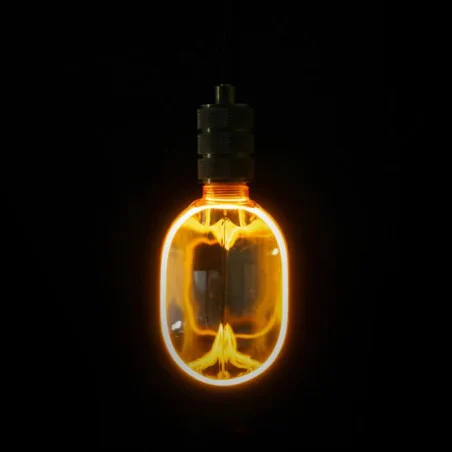 Zarowki-dekoracyjne - żarówka dekoracyjna ozdobna bursztynowa vintage 4w e27 zero sz61037 eco-light 