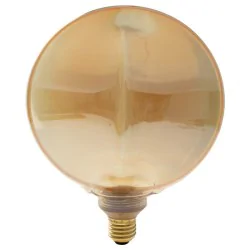Zarowki-dekoracyjne - duża żarówka ozdobna filamentowa bursztynowa vintage 4w z gwintem e27 zero eco-light 