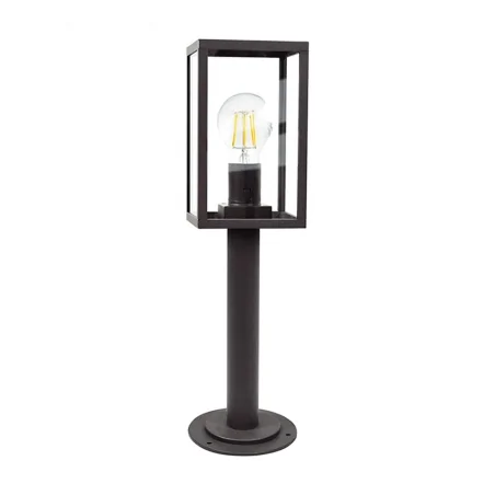 Lampy-ogrodowe-stojace - lampa ogrodowa malmo b480 1xe27 stojąca wys.48cm grafitowa ip44 polux 