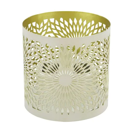 Lampy-solarne - lampa solarna ogrodowa stołowa beżowa z neutralnym światłem celina ideus 