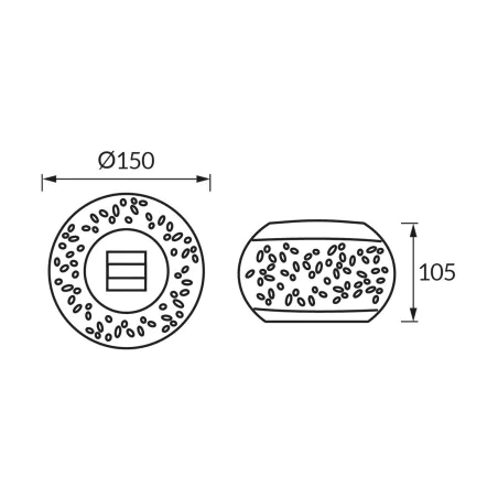 Lampy-solarne - lampka ogrodowa latarenka solarna zielona herbi 04731 ideus 