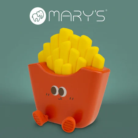 Oswietlenie-do-pokoju-dzieciecego - lampka nocna frytki dla dziecka bezprzewodowa zabawka led miękka interblue 