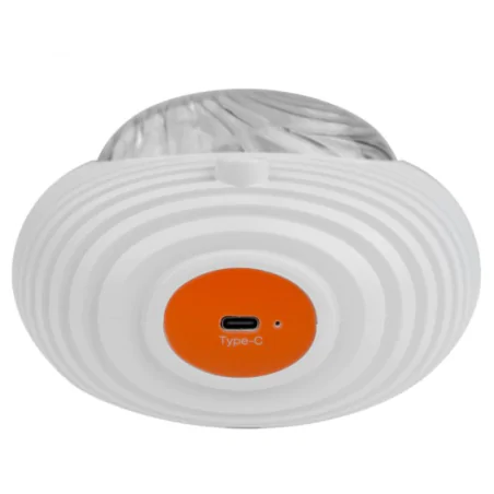 Oswietlenie-do-pokoju-dzieciecego - projektor gwiazd z muzyką lampka z projekcją kosmosu do zasypiania interblue 