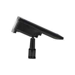 Lampy-solarne - lampka solarna ogrodowa led lampa ścienna 2w1 czarna duo 3653 lvt 