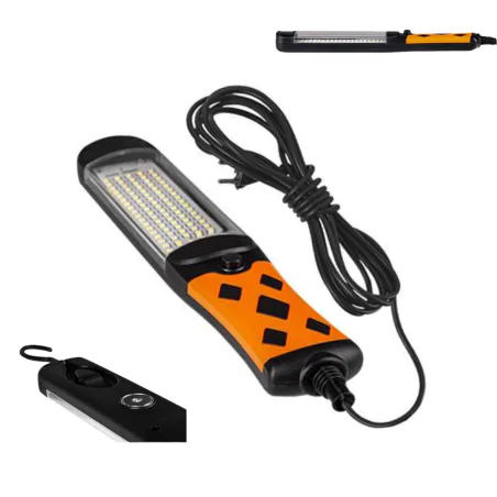 Latarki-warsztatowe - lampa warsztatowa led przenośna latarka garażowa z kablem o mocy 15w 1748 lvt 