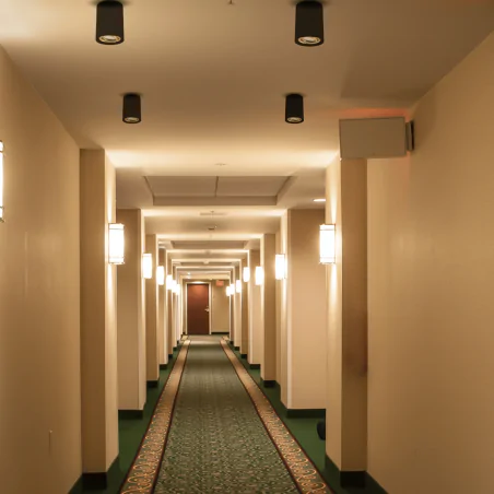 Oprawy-sufitowe - oprawa sufitowa tuba natynkowa czarno-złota hary c gu10 ideus 