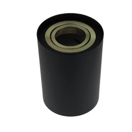 Oprawy-sufitowe - oprawa sufitowa tuba natynkowa czarno-złota hary c gu10 ideus 