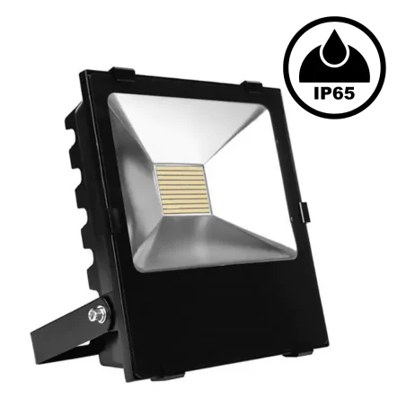 Oswietlenie - naświetlacz 100w reflektor led lampa elewacyjna zewnętrzna 4000k 8000lm fl105nw ralf 