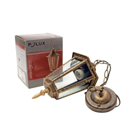 Lampy-ogrodowe-wiszace - lampa ogrodowa wisząca w stylu retro patynowa liguria 202178 polux 