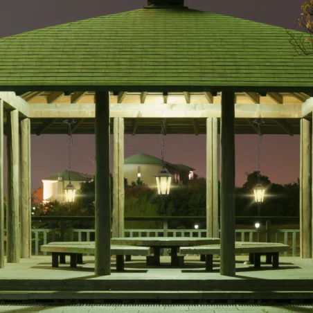 Lampy-ogrodowe-wiszace - lampa ogrodowa wisząca do altanki w stylu angielskim czarna liguria 202161 polux 