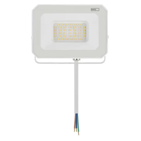 Naswietlacze-led-30w - kinkiet nad wejście przed dom naświetlacz led 30w w białej obudowie neutralny simpo zs2233w  emos 