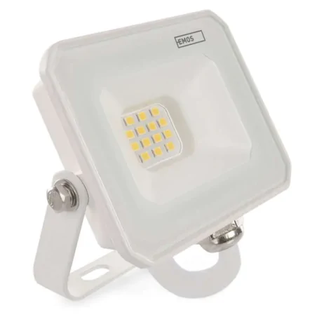 Naswietlacze-led-10w - reflektor led przed dom naświetlacz 10w biały cienki neutralny simpo zs2213w  emos 